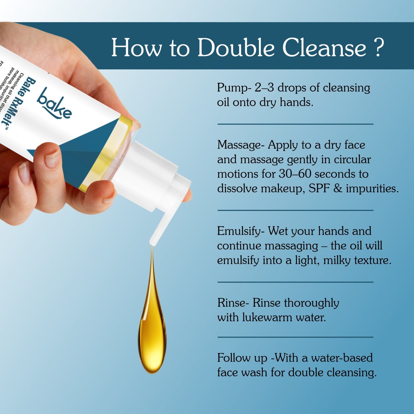 RxMelt™ Cleansing Oil