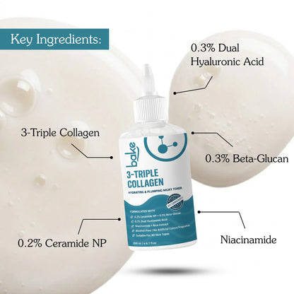 Triple Collagen Hydrating & Plumping Milky Toner