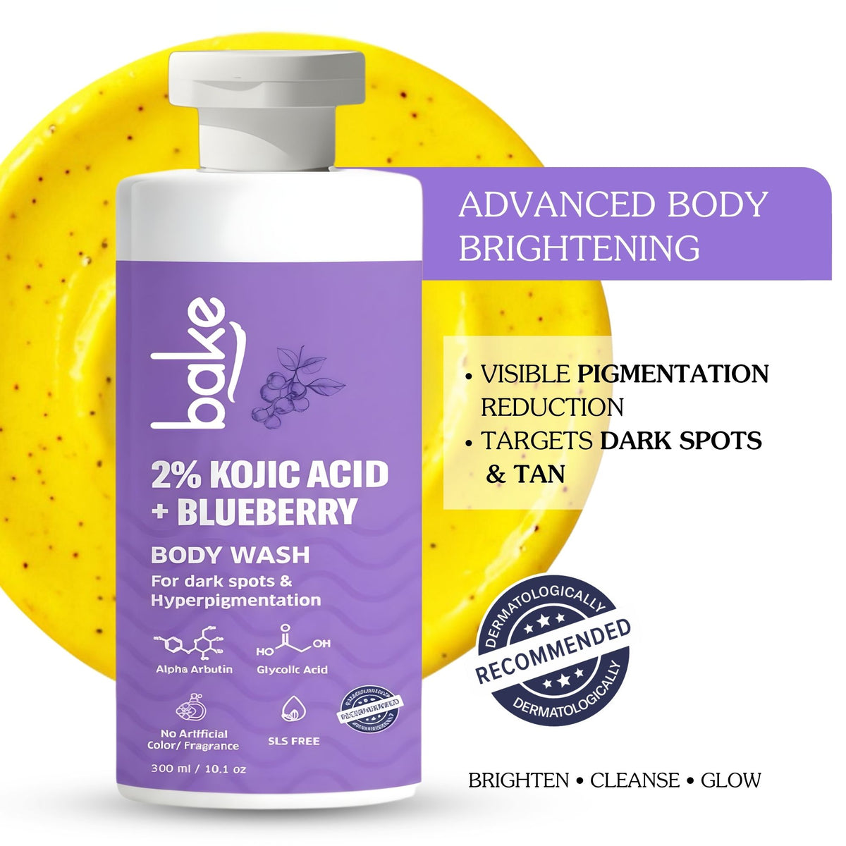2% Kojic Acid + Blueberry Body Wash With MelasaRx™