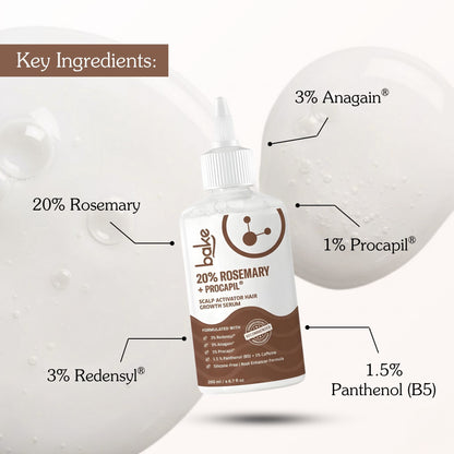 20% Rosemary + Procapil Serum for Hair Growth