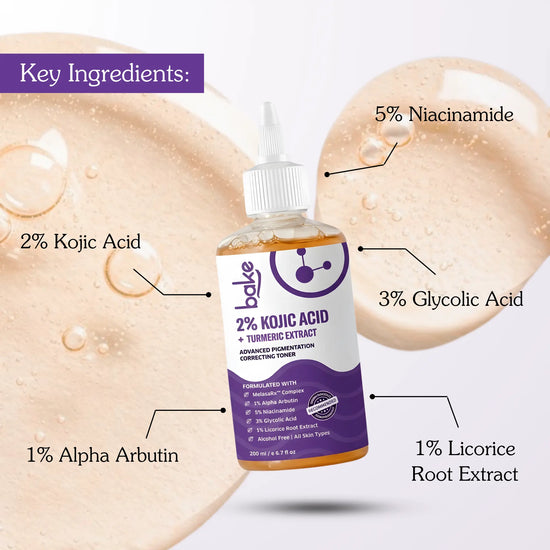 2% Kojic Acid Toner for Dark Spot, Pigmentation and Dullness