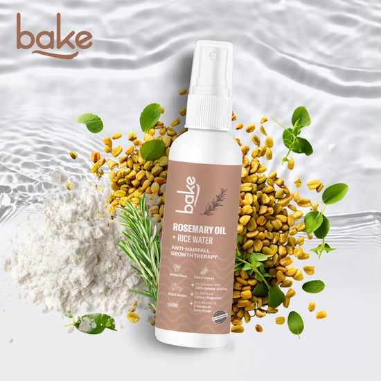Rosemary Oil + Rice Water Hair Growth Serum