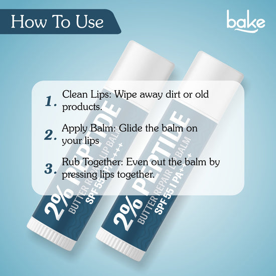 2% Peptide + Ceramide Butter Brightening Lip Balm SPF 55 PA++++