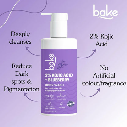 2% Kojic Acid + Blueberry Body Wash