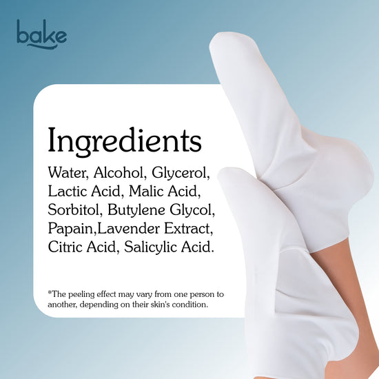 Peel Away Dead Skin in 7 Days — AHA + BHA Exfoliating Foot Mask