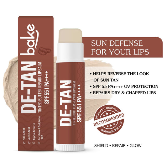 De-Tan Tinted Butter Lip Balm SPF 55PA++++