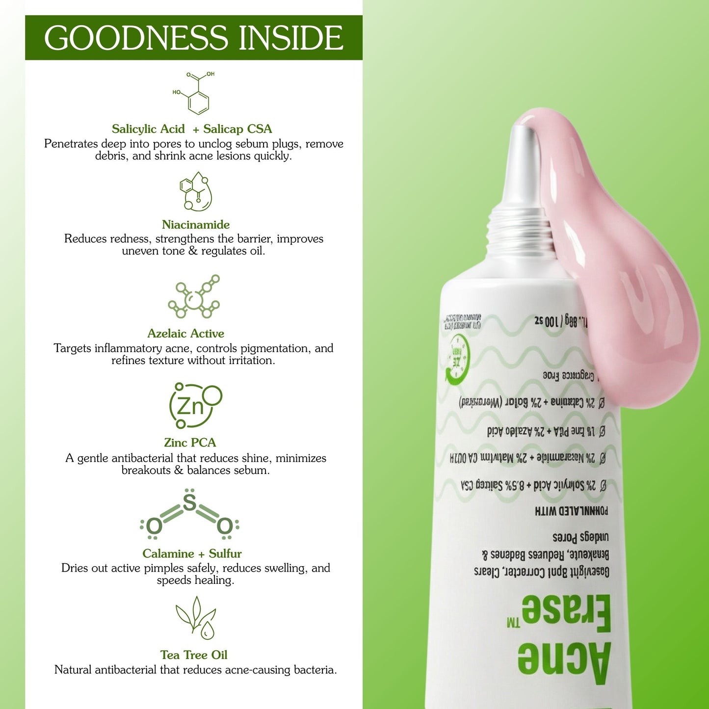 Acne Erase Overnight Spot Corrector Cream