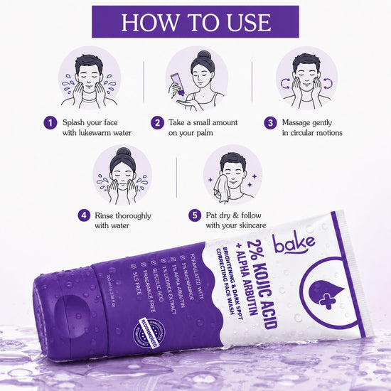 2% Kojic Acid Face Wash with Alpha Arbutin & MelasaRx™