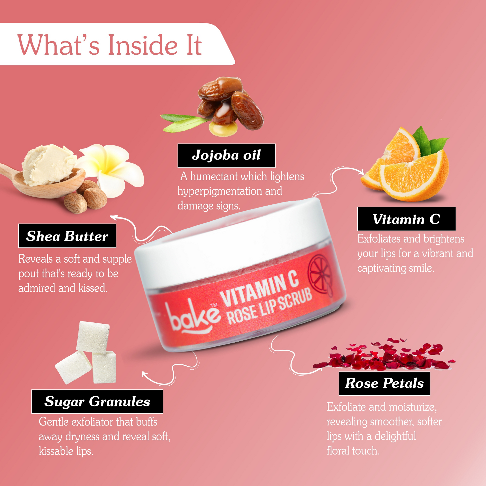 Vitamin C Rose Lip Scrub Vitamin C Rose Lip Scrub