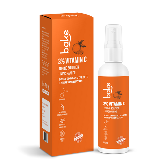 3% Vitamin C Toner with Niacinamide ForDark Spots & Circles & Skin Brightening