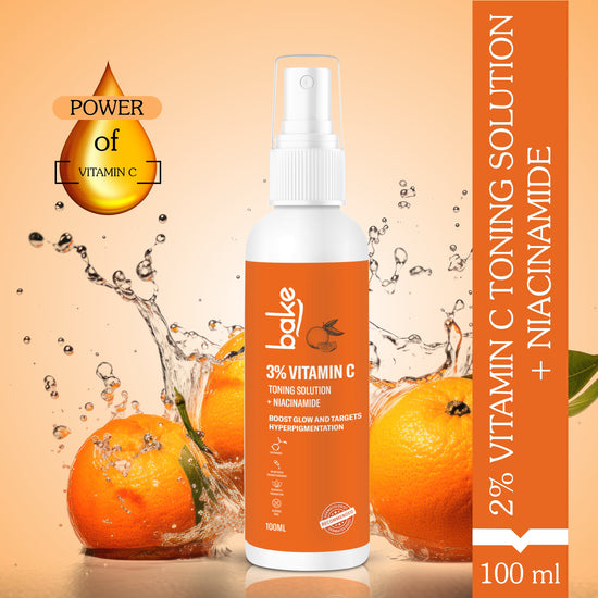 3% Vitamin C Toner with Niacinamide ForDark Spots & Circles & Skin Brightening