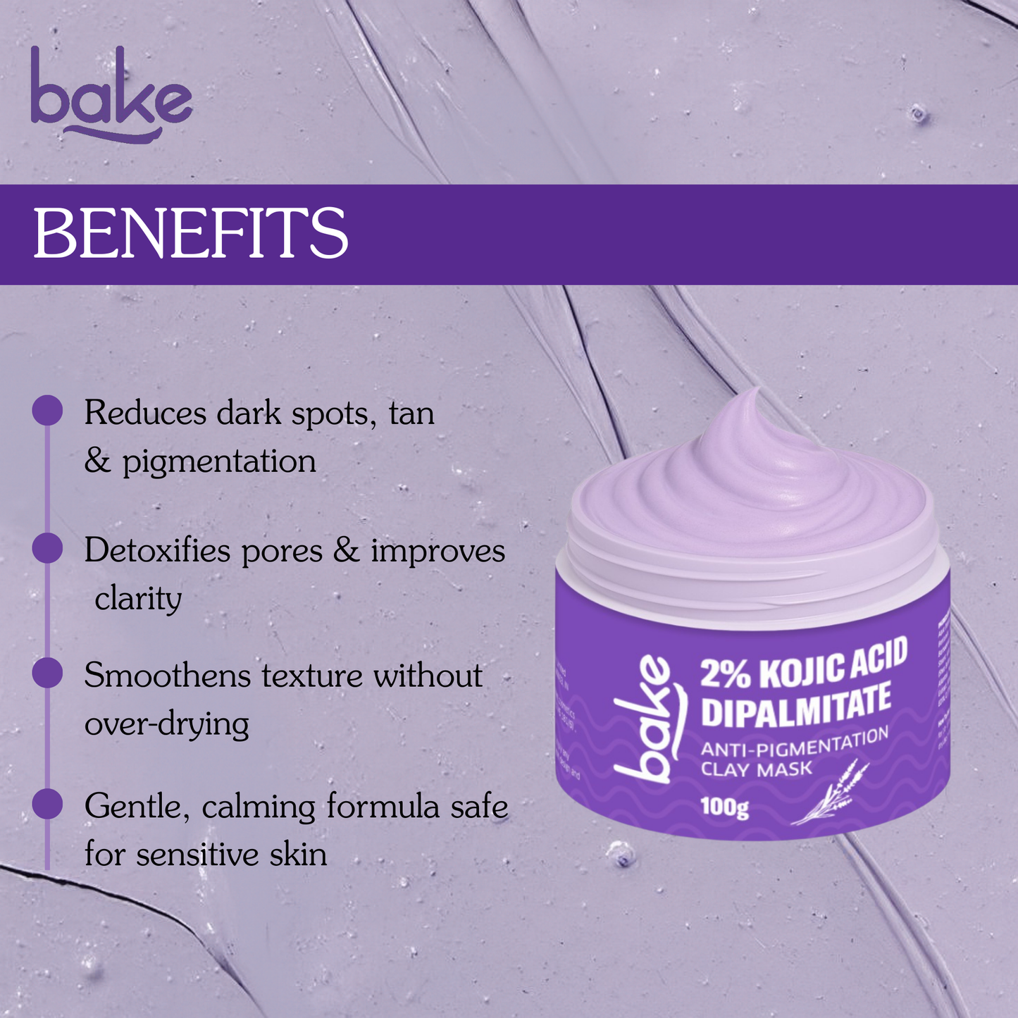 Kojic Acid Anti-Pigmentation Clay Mask