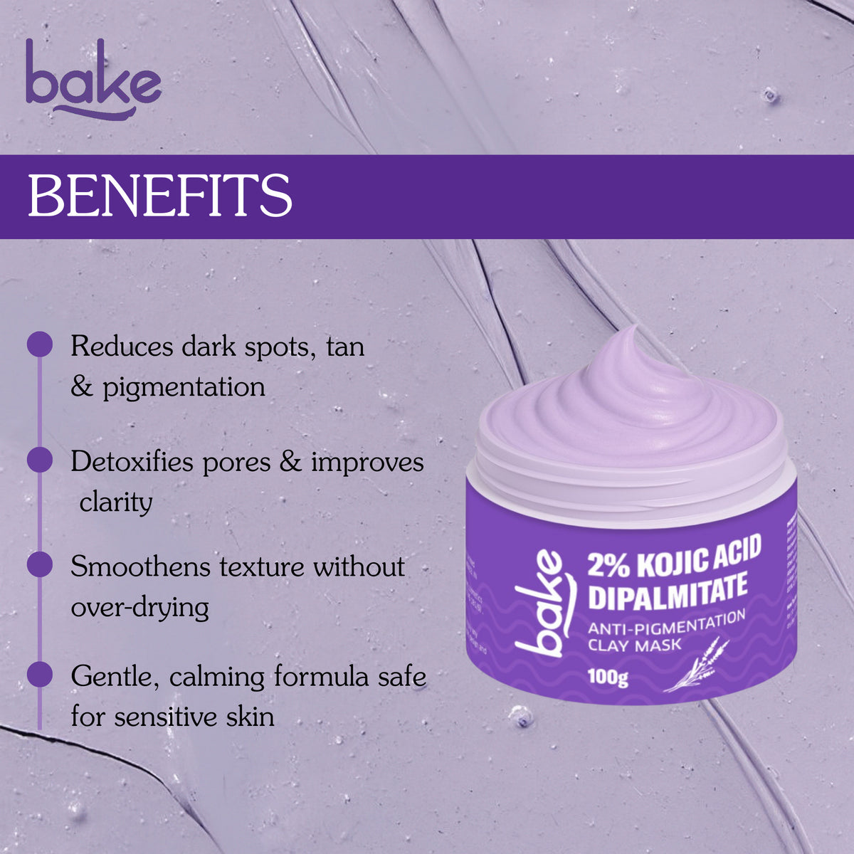 Variant- Kojic Acid Clay mask