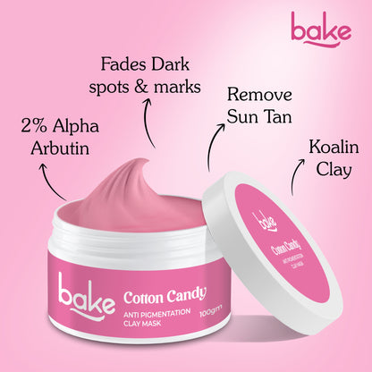 Cotton Candy Anti-Pigmentation Clay Mask – 100g