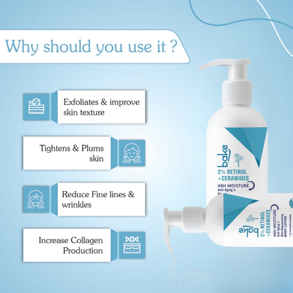 2% Retinol + Ceramides Body Lotion