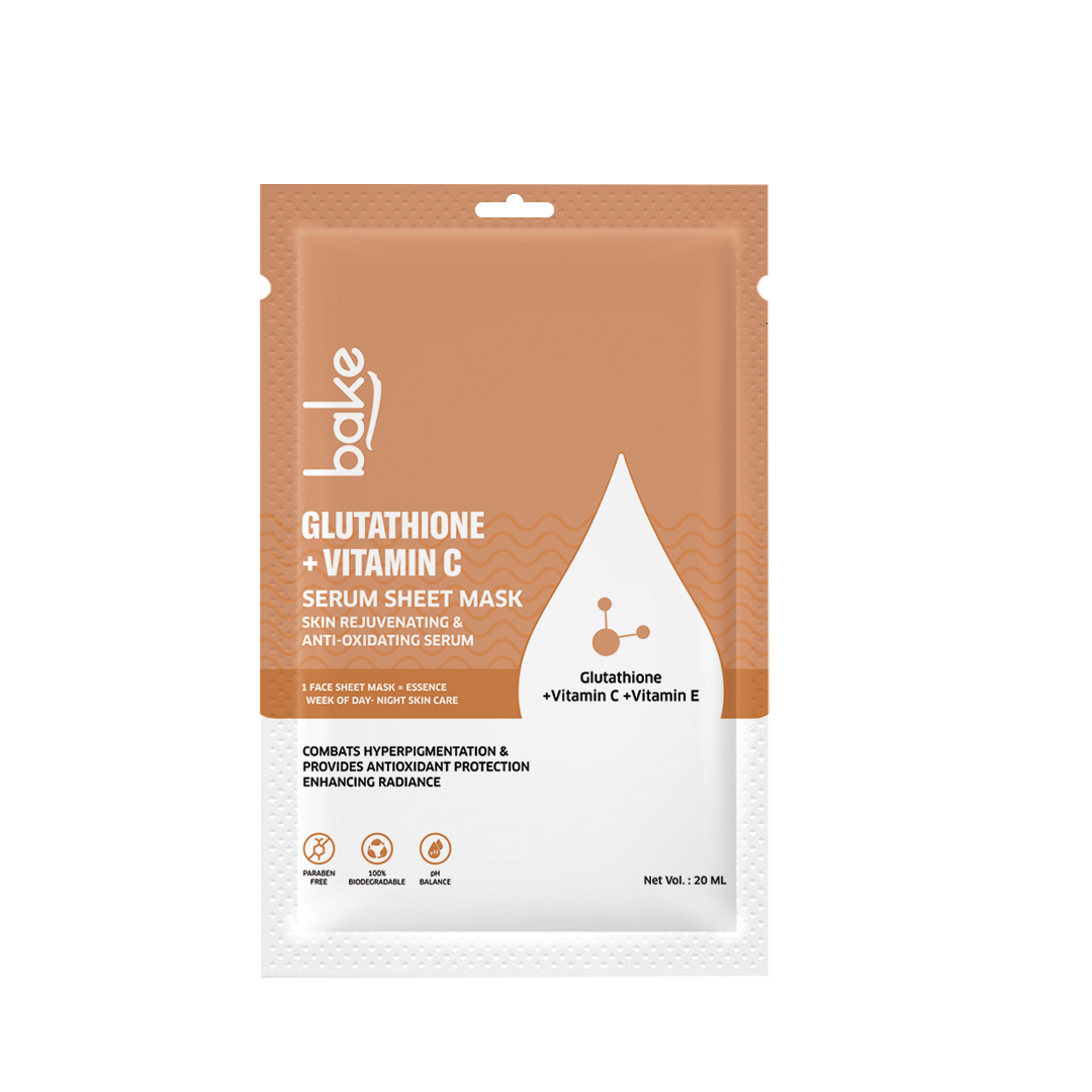 L-Glutathione + Vitamin C Serum Sheet Mask