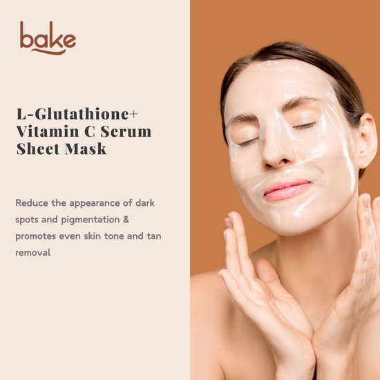 L-Glutathione + Vitamin C Serum Sheet Mask