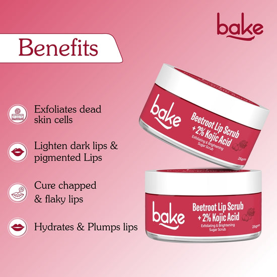 2% Kojic Acid Beetroot Lip Scrub