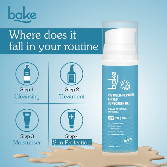 2% Multi Peptide Tinted Sunscreen SPF 70 PA+++