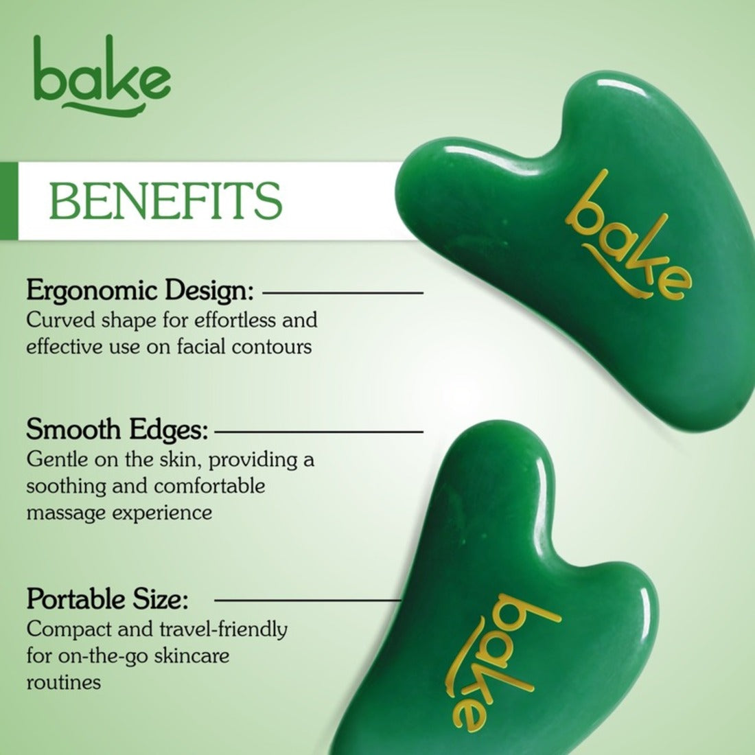 Jade Gua Sha Face Massage Tool