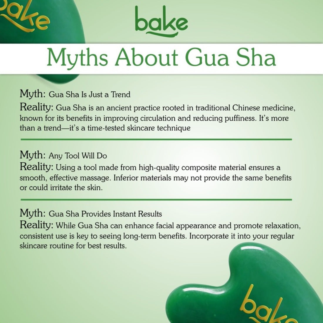 Jade Gua Sha Face Massage Tool