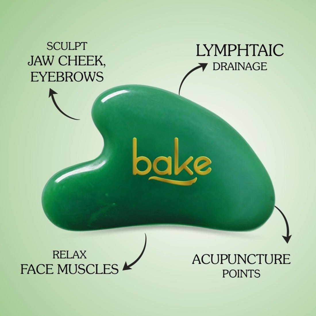 Jade Gua Sha Face Massage Tool