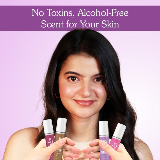 Happy 100% Concentrated Perfume Oil Roll on Fragrance  For Men & Women-Black Currant(10ml)