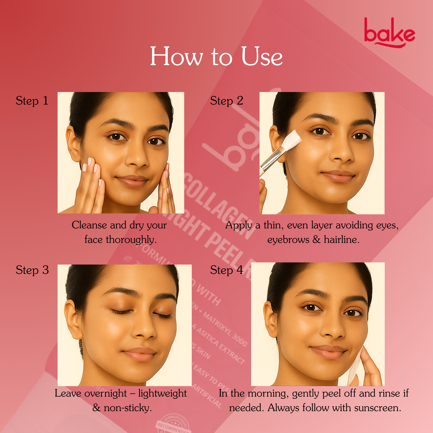 BAKE Collagen Peel Off Mask