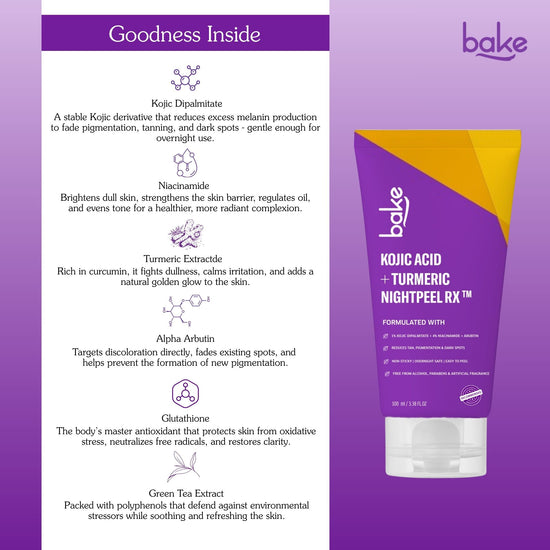 Kojic Acid + Turmeric NightPeel Rx Mask
