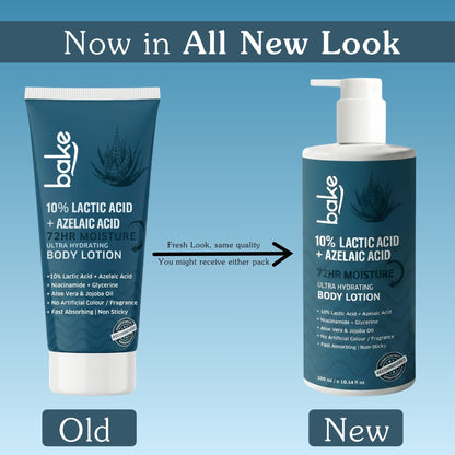 10% Lactic Acid Body Lotion with Azelaic Acid – 72H Moisture