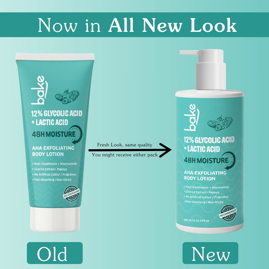 12% Glycolic & Lactic Acid Exfoliating Body Lotion – 48H Moisture