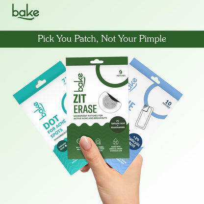 Zit Erase Micro point Patches for Active Acne & Breakouts - 9 Patches