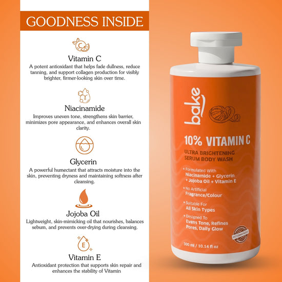 10% Vitamin C Ultra Brightening Serum Body Wash