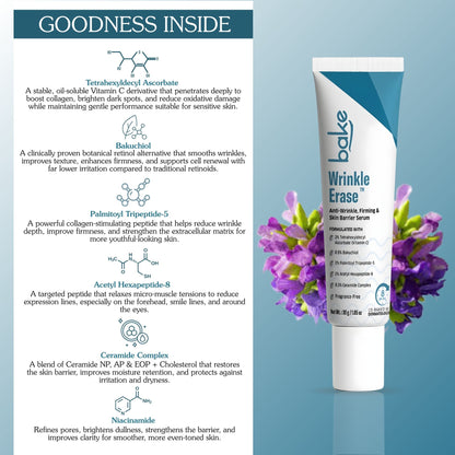 Wrinkle Erase Anti-Wrinkle Firming & Skin Barrier Serum