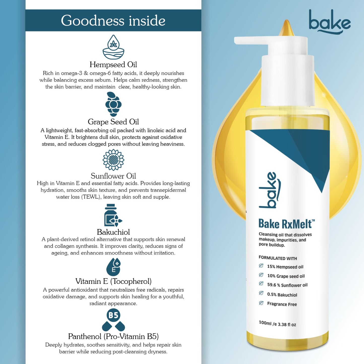 RxMelt™ Cleansing Oil
