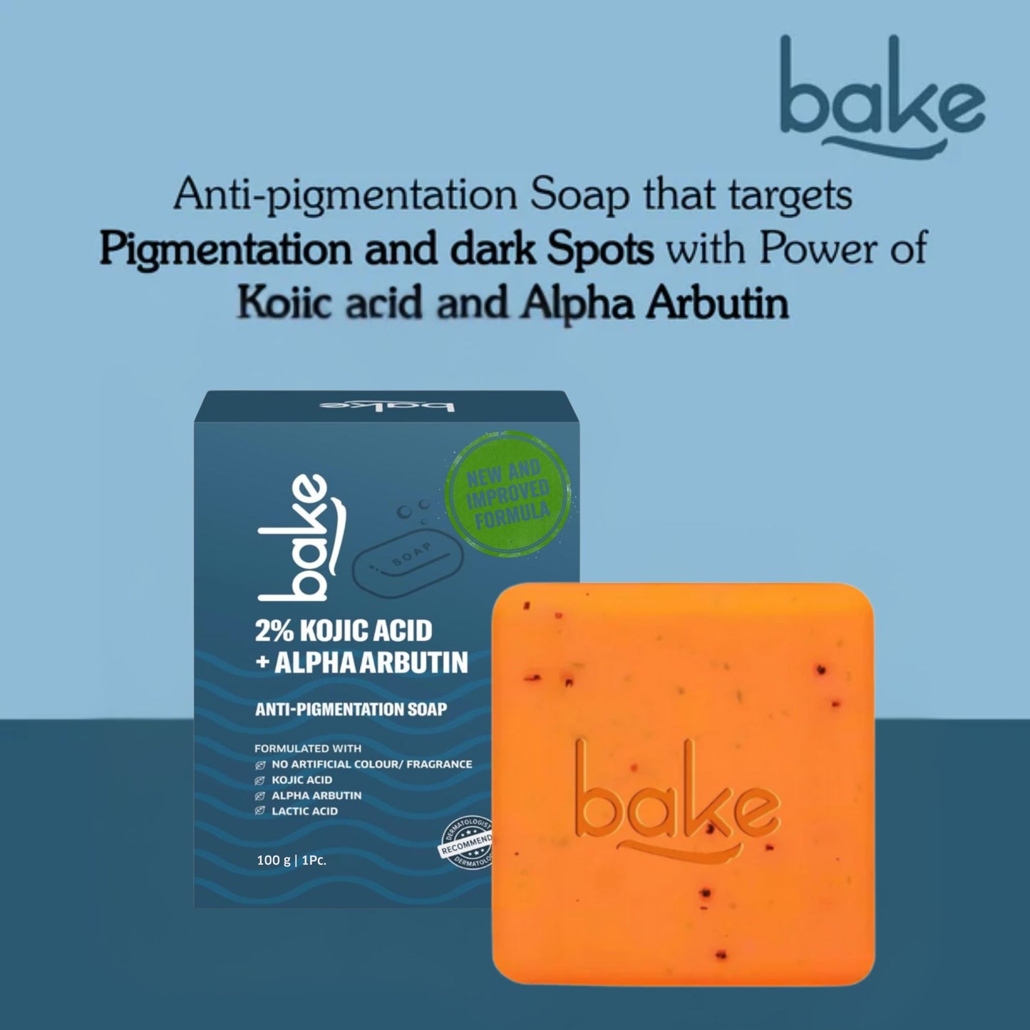 2% Kojic Acid Soap + Alpha Arbutin Anti Pigmentation with Scrub Treatment