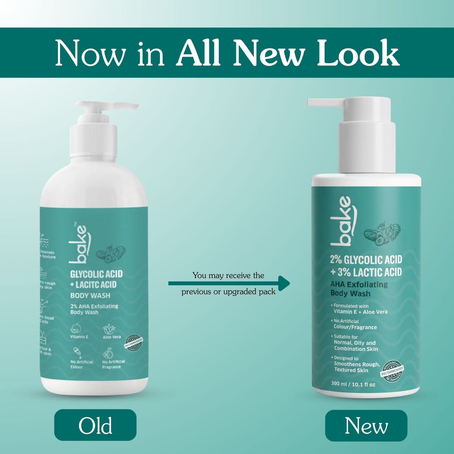 2%Glycolic & Lactic Acid Body Wash (300ml)