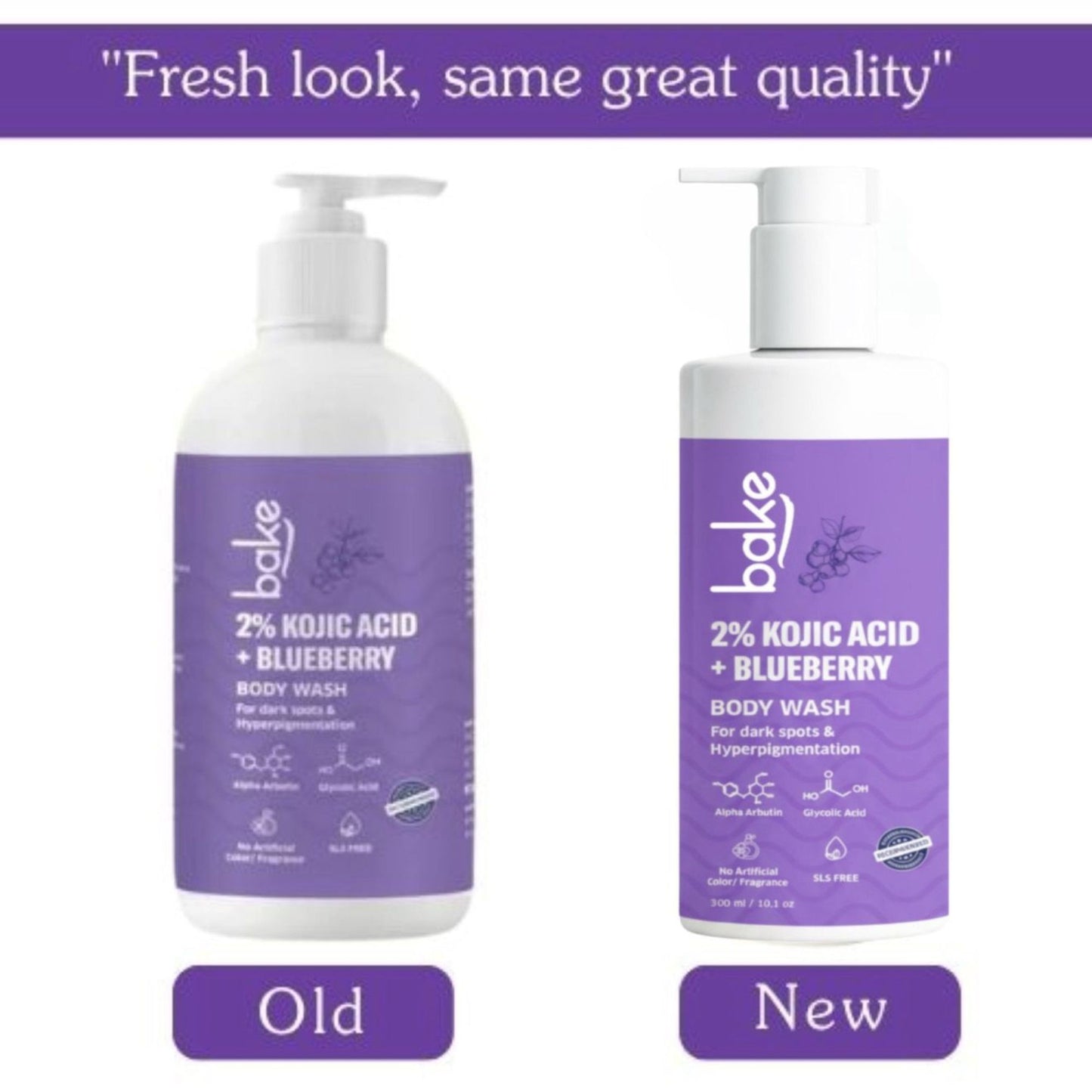 2% Kojic Acid + Blueberry Body Wash