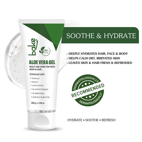 99% Pure Multi-Use Aloe Vera Gel for Face, Body & Hair