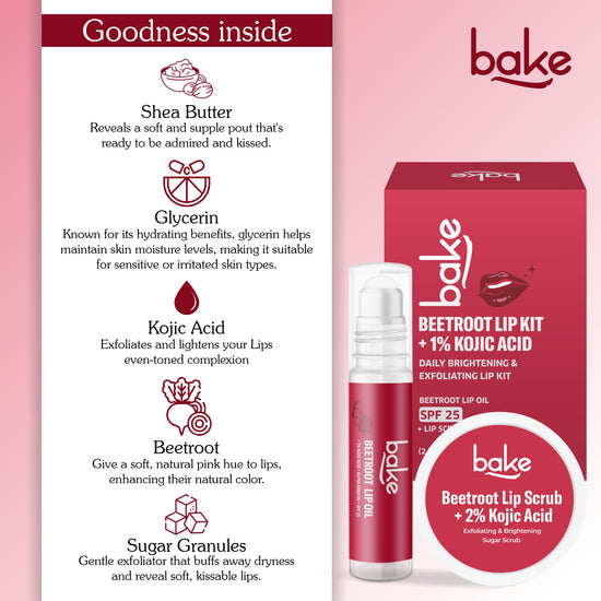 Kojic Acid Beetroot Lip Kit