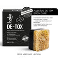 De-Tox Charcoal Soap with Natural Loofah Exfoliating Scrub