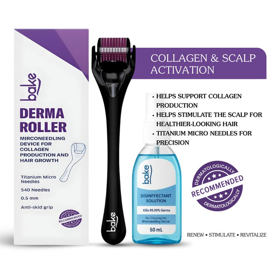 Derma Roller 0.5mm 540 Titanium Needles