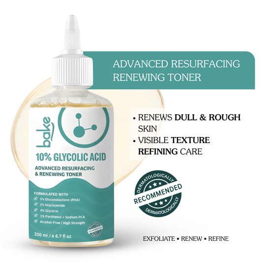 10% Glycolic Acid Toner for Brightening & Renewing skin