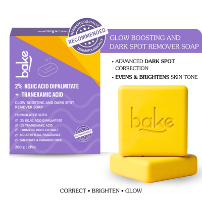 2% Kojic Acid + Turmeric Soap with Niacinamide (Pack of 2)