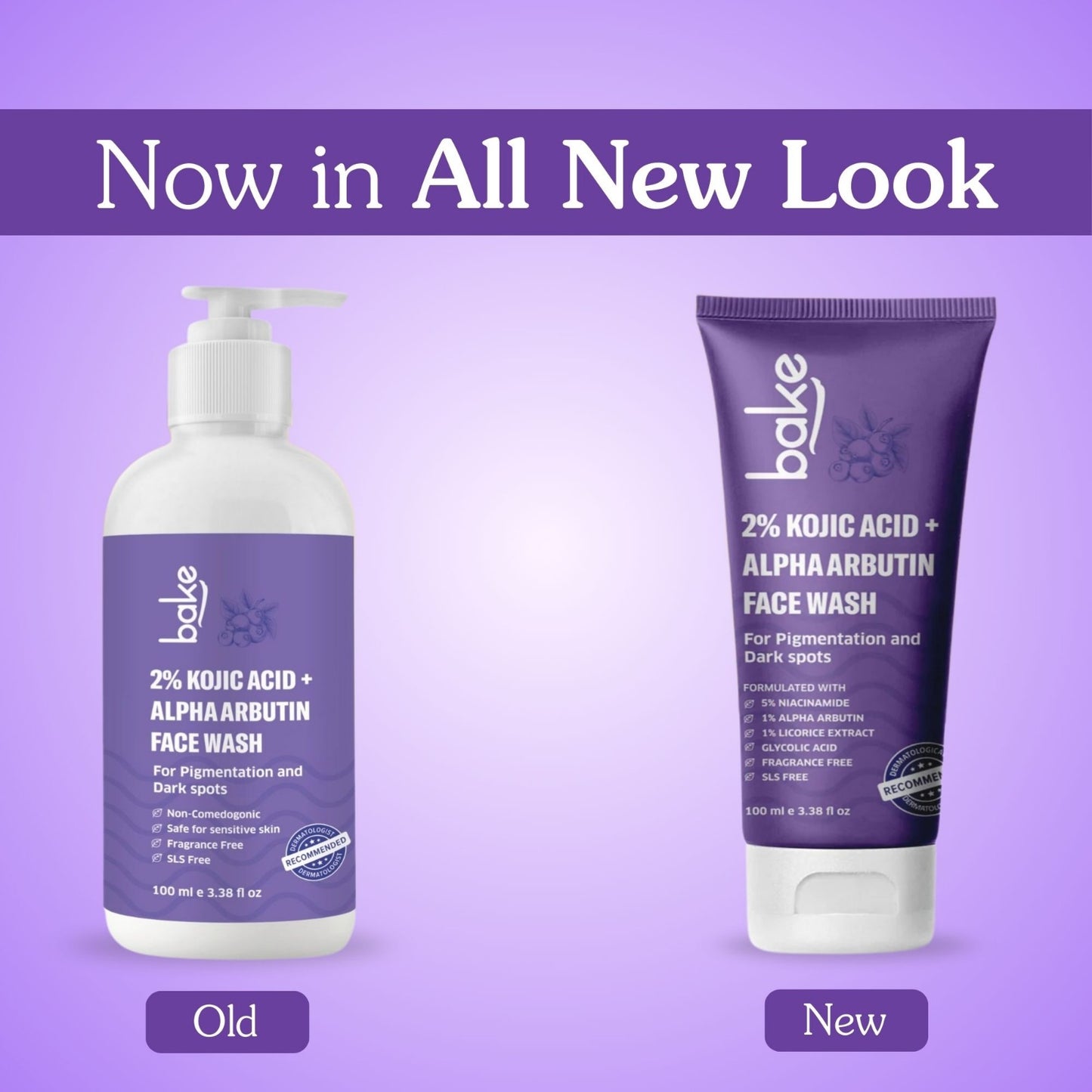 2% Kojic Acid Face Wash with Alpha Arbutin