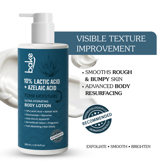 10% Lactic Acid Body Lotion with Azelaic Acid – 72H Moisture