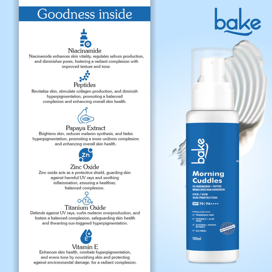 5% Niacinamide Sunscreen SPF 70 PA+++