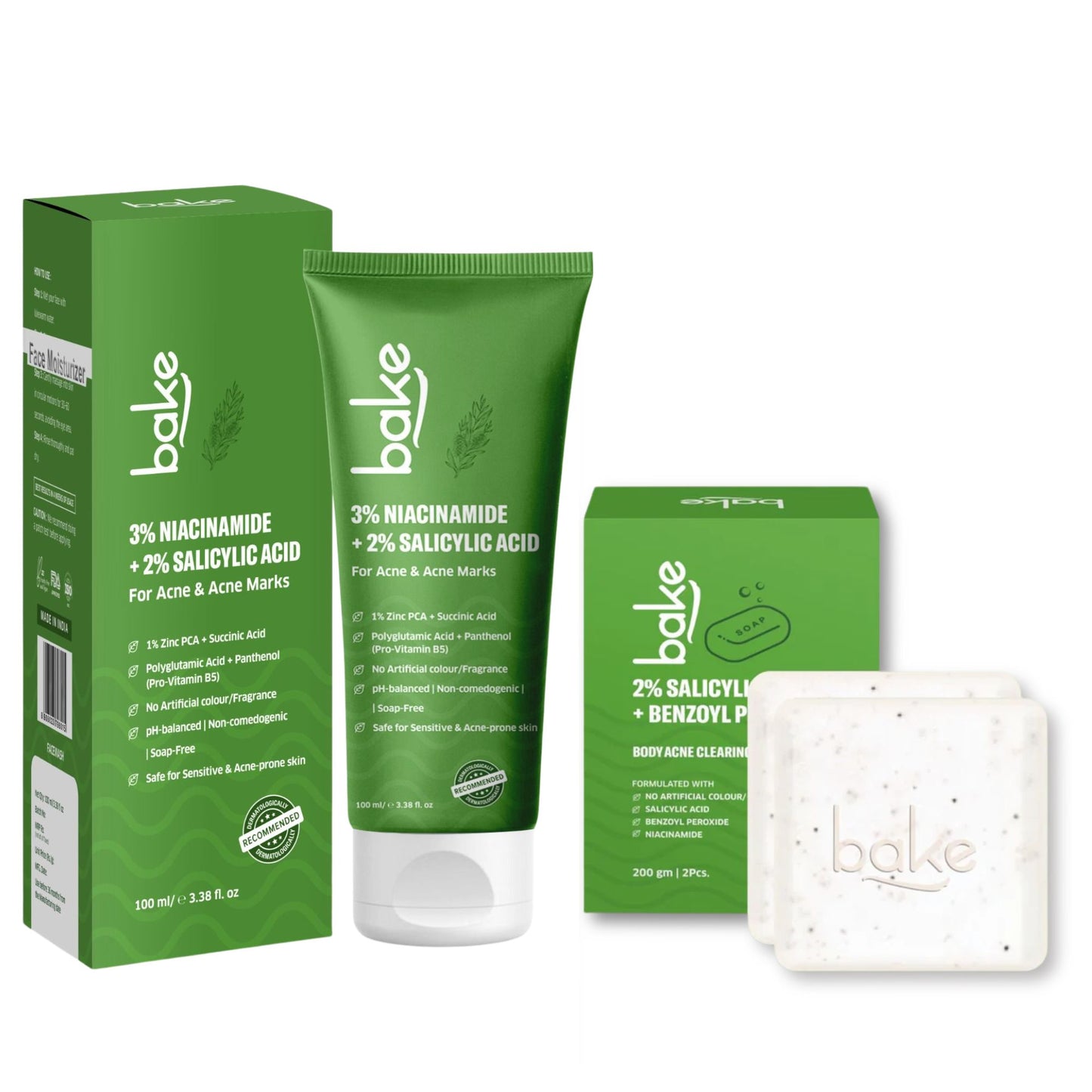 Acne Control Face Wash & Body Soap Combo