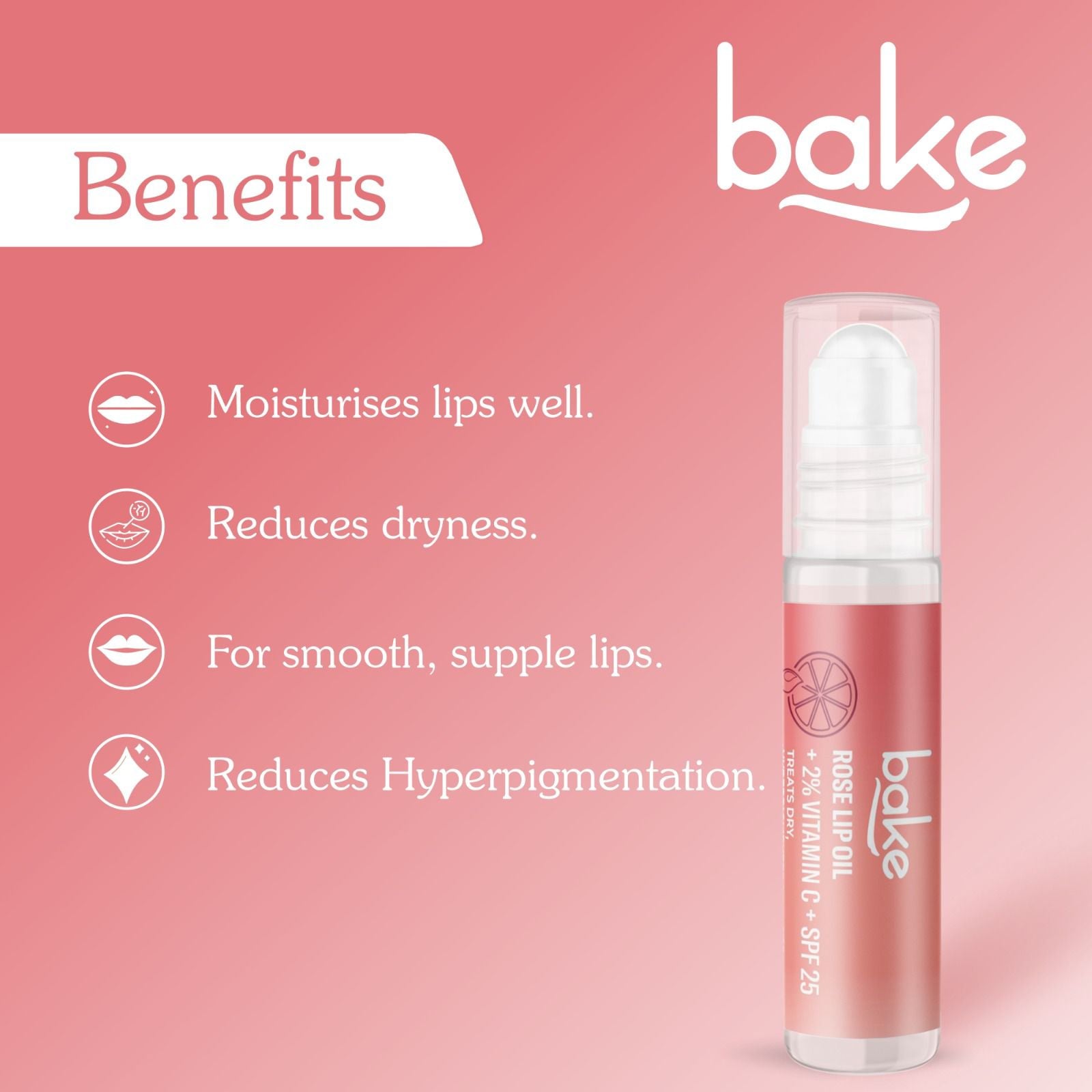 2% Vitamin C Rose Lip Oil With SPF 25 2% Vitamin C Rose Lip Oil With SPF 25
