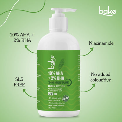 10% AHA + 2% BHA Body Lotion SPF 30 PA+++